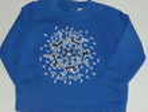 Petit bateau sweat shirt bleu la ronde des chats 2 ans Vtements enfants
