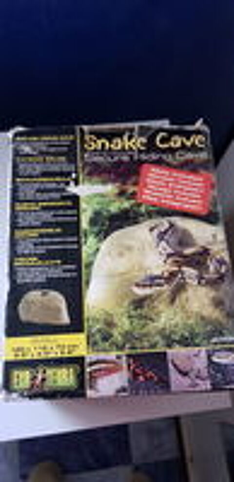    Caverne solide pour reptile et amphibien  