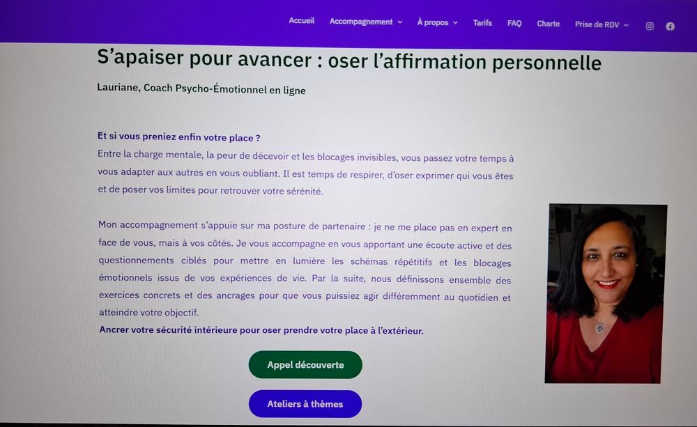   Coach psycho-émotionnel en ligne. 