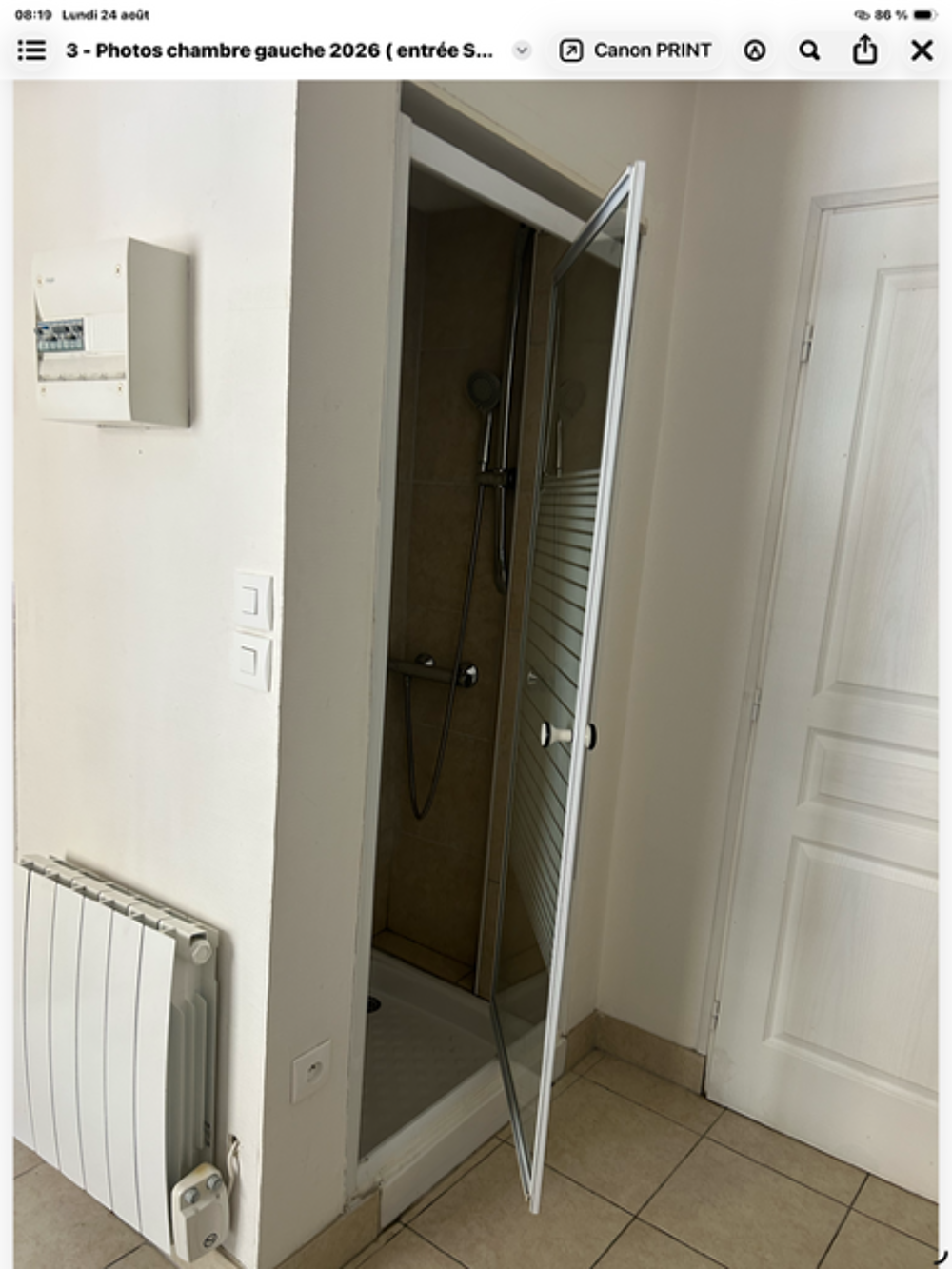 Location Chambre Chambre meublée 14 m² avec douche, WC  ALENÇON Centre Ouistreham