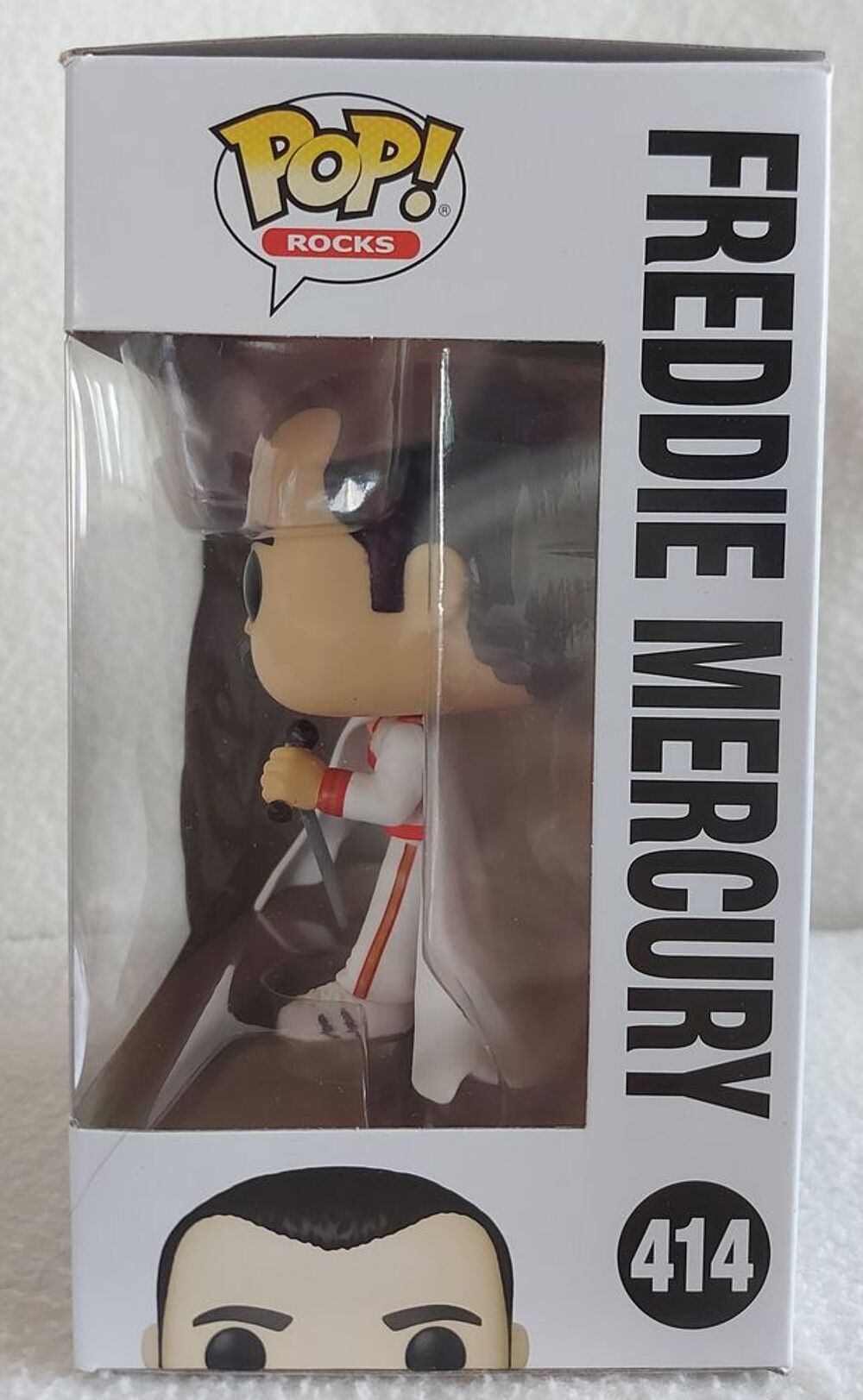 Freddie Mercury Pop 414 Boite D' Origine 2024 Hauteur 9,5 cm 