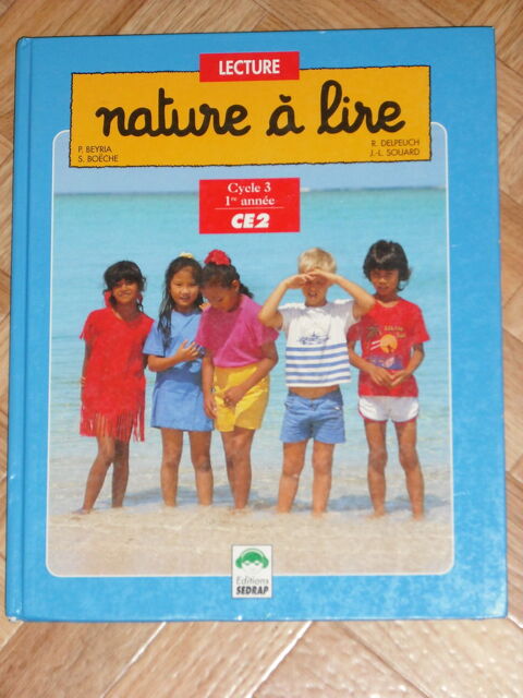 livre  Nature à lire   CE2 4 Cramont (80)