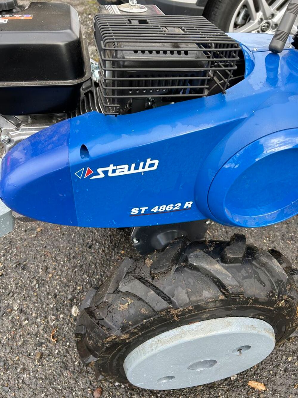 Motobineuse avec kit labour Jardin