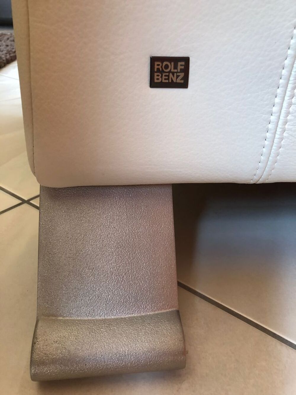 Canap&eacute; cuir Rolf Benz 189 cm neuf Meubles