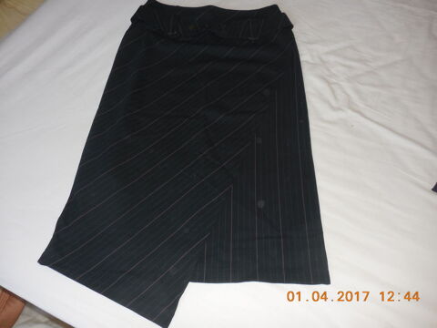 jupe bleu marine 40 42 5 Ste (34)