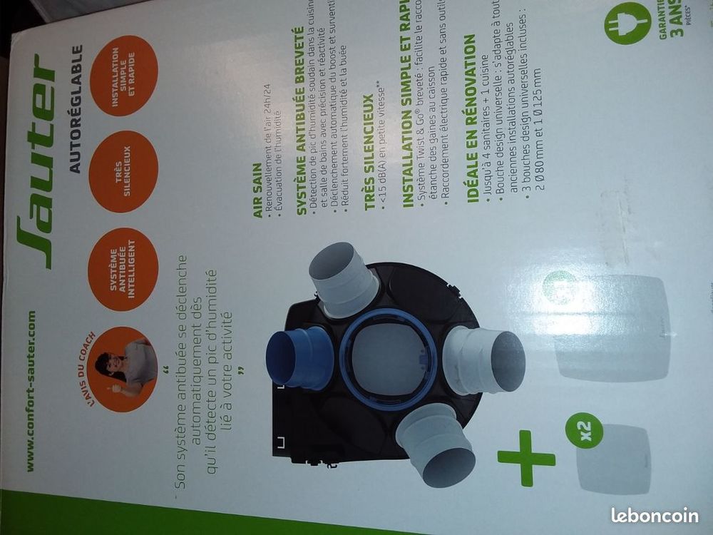 MOTEUR POUR VMC Sauter Agalina
Bricolage
