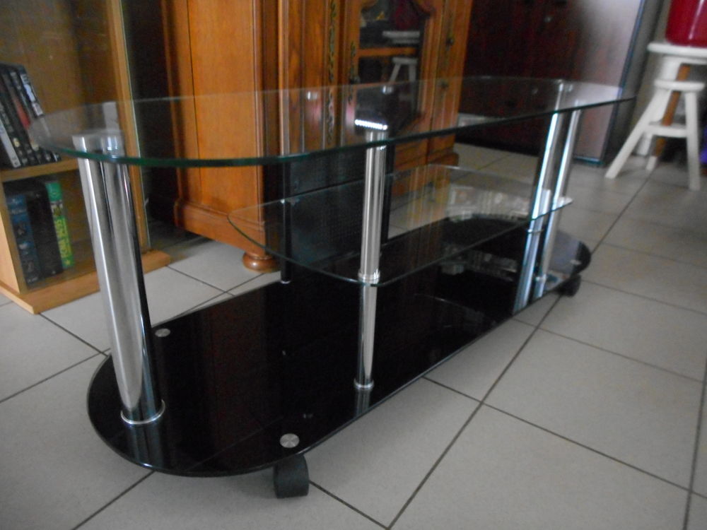 Table TV en verre Meubles
