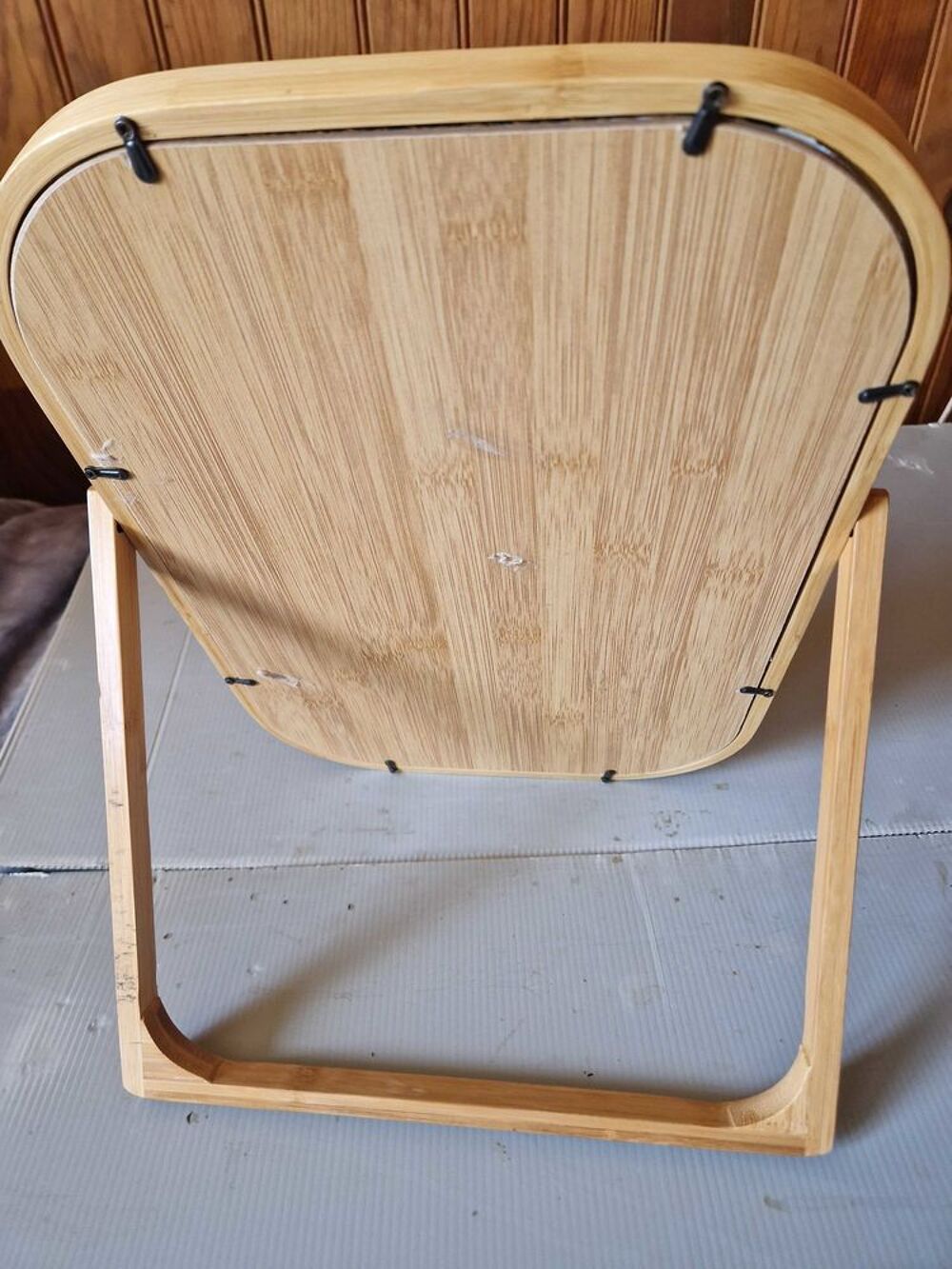 Miroir cadre bois Décoration