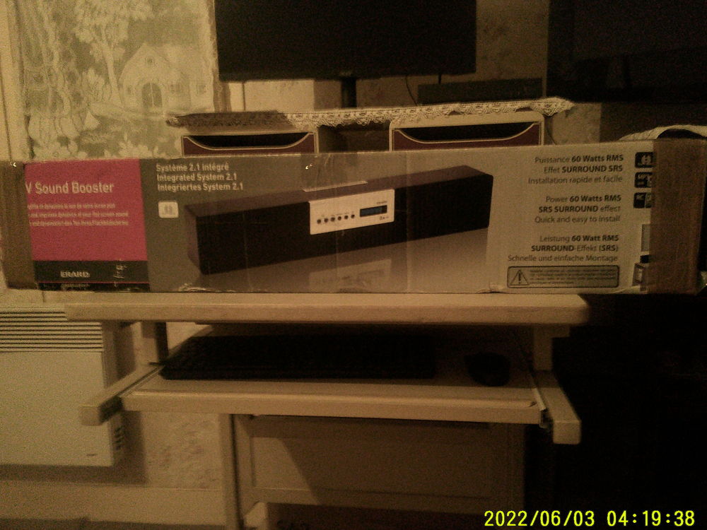 TV SOUND BOUSTER ( BARRE de SON ) Audio et hifi