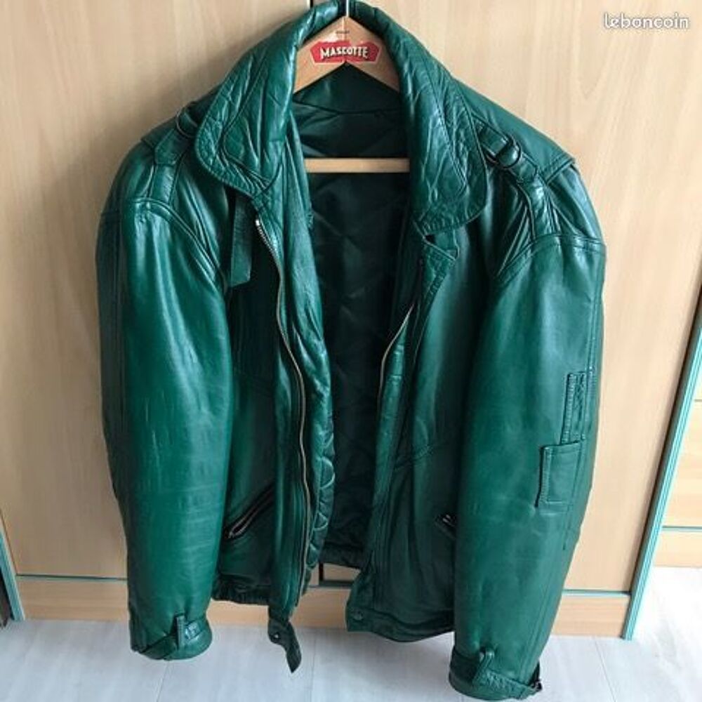 Blouson cuir Anthony DELON Vêtements