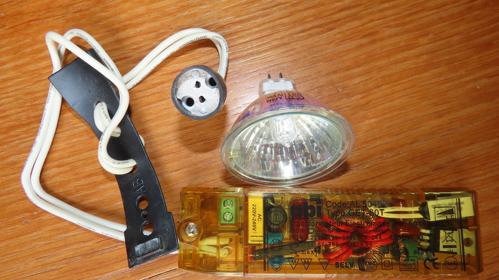 Lots lampes +Transfo Bricolage