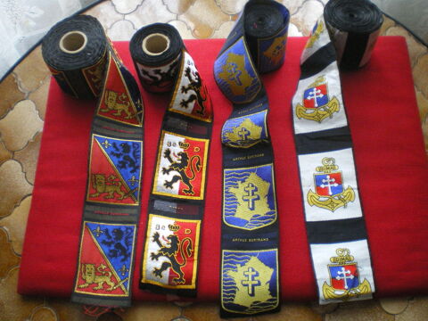 Insignes en tissu en rouleau d'Infanterie et divers. 100 Caen (14)