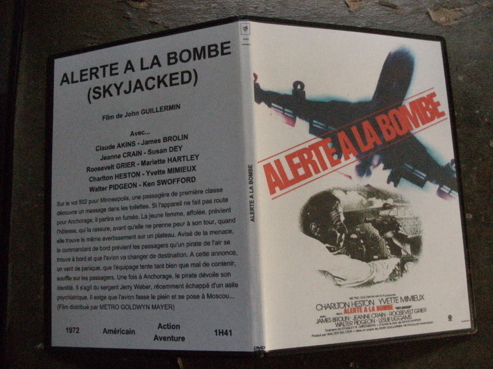 Rare film : " Alerte a la bombe " DVD et blu-ray