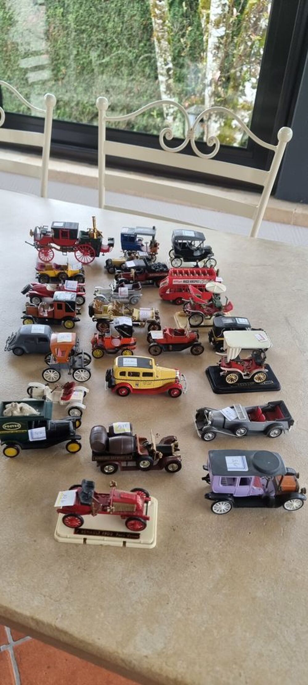 Lot de voitures de collection 