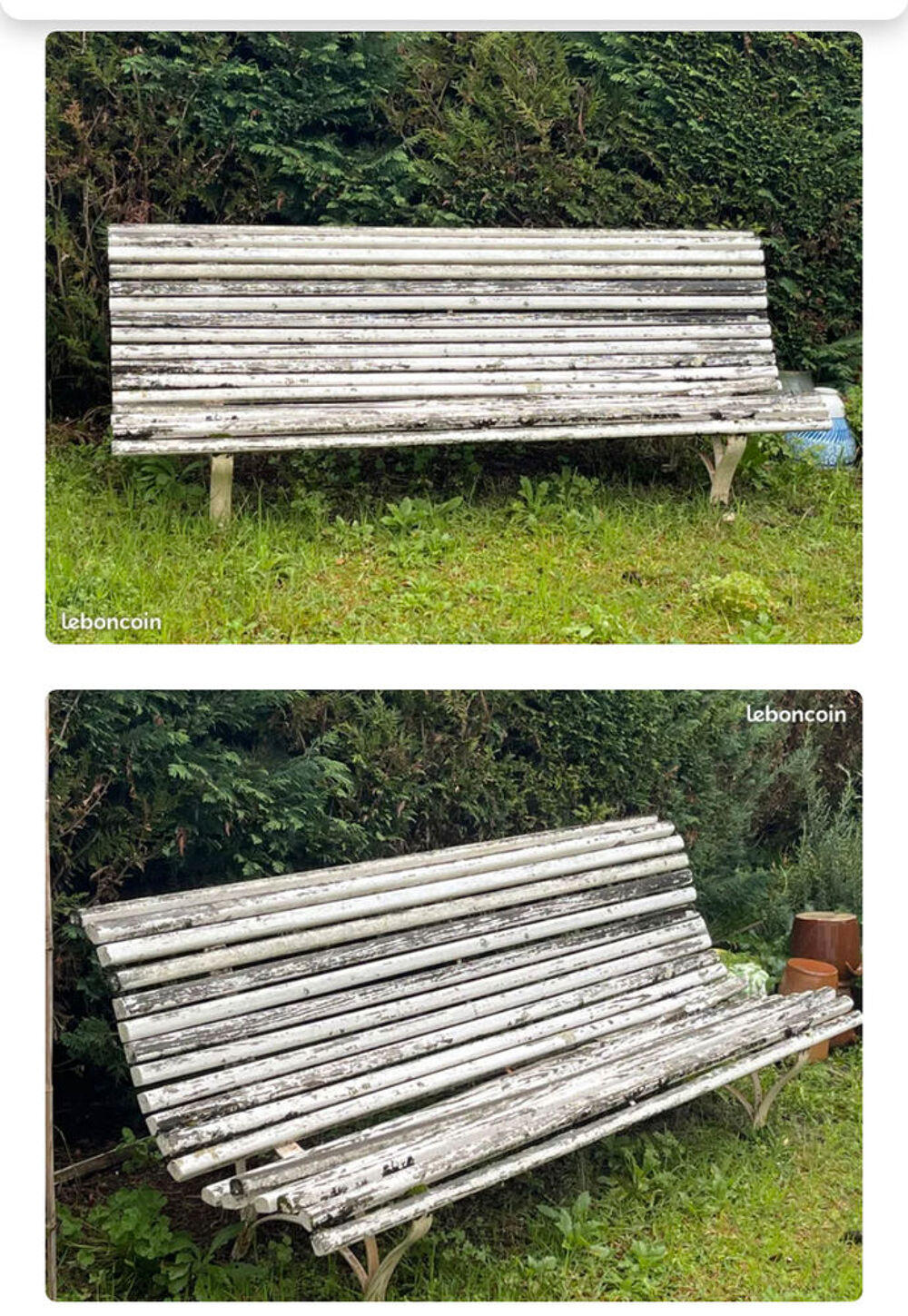 Banc de jardin Louisiane Jardin