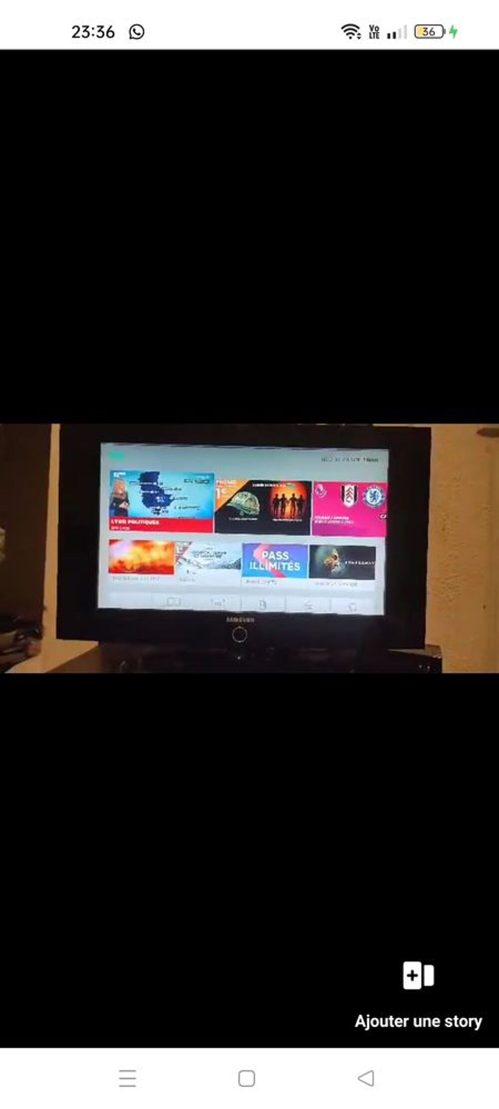 T&eacute;l&eacute;vision Samsung LE26A336J1D Electroménager