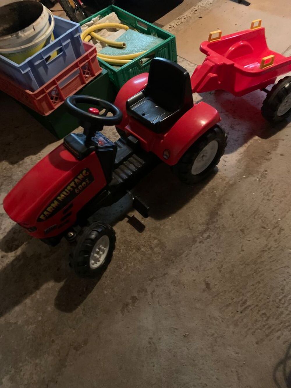 Tracteur + remorque ( jouet) Jeux / jouets