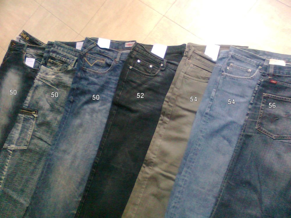 lot de jeans Homme du 50 au 56 - zoe Vêtements