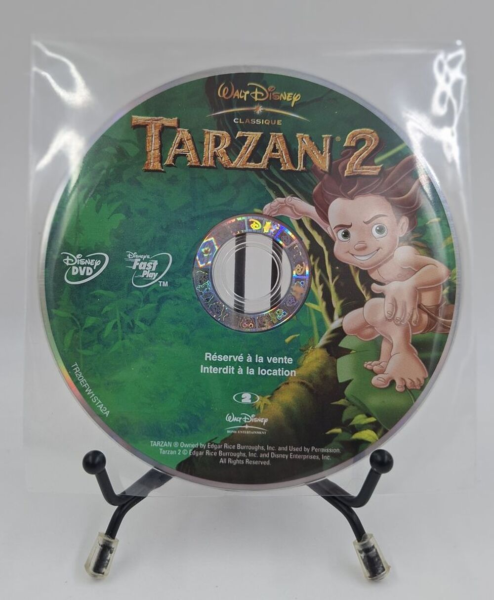 DVD Disney ? Tarzan 2 sans boite DVD et blu-ray