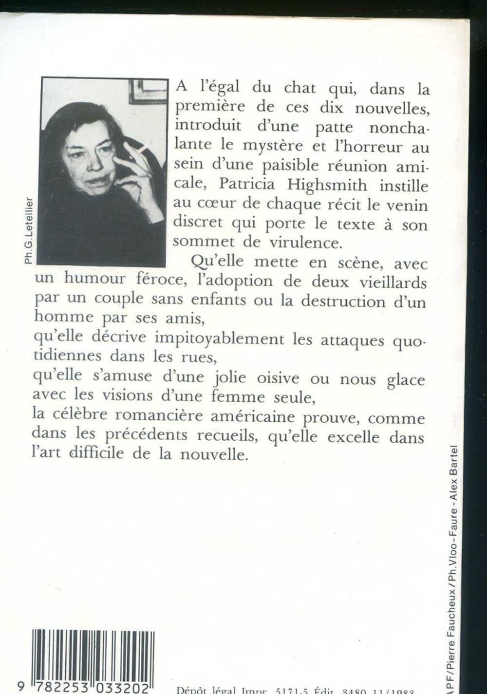 La proie du chat - Patricia Highsmith, Livres et BD