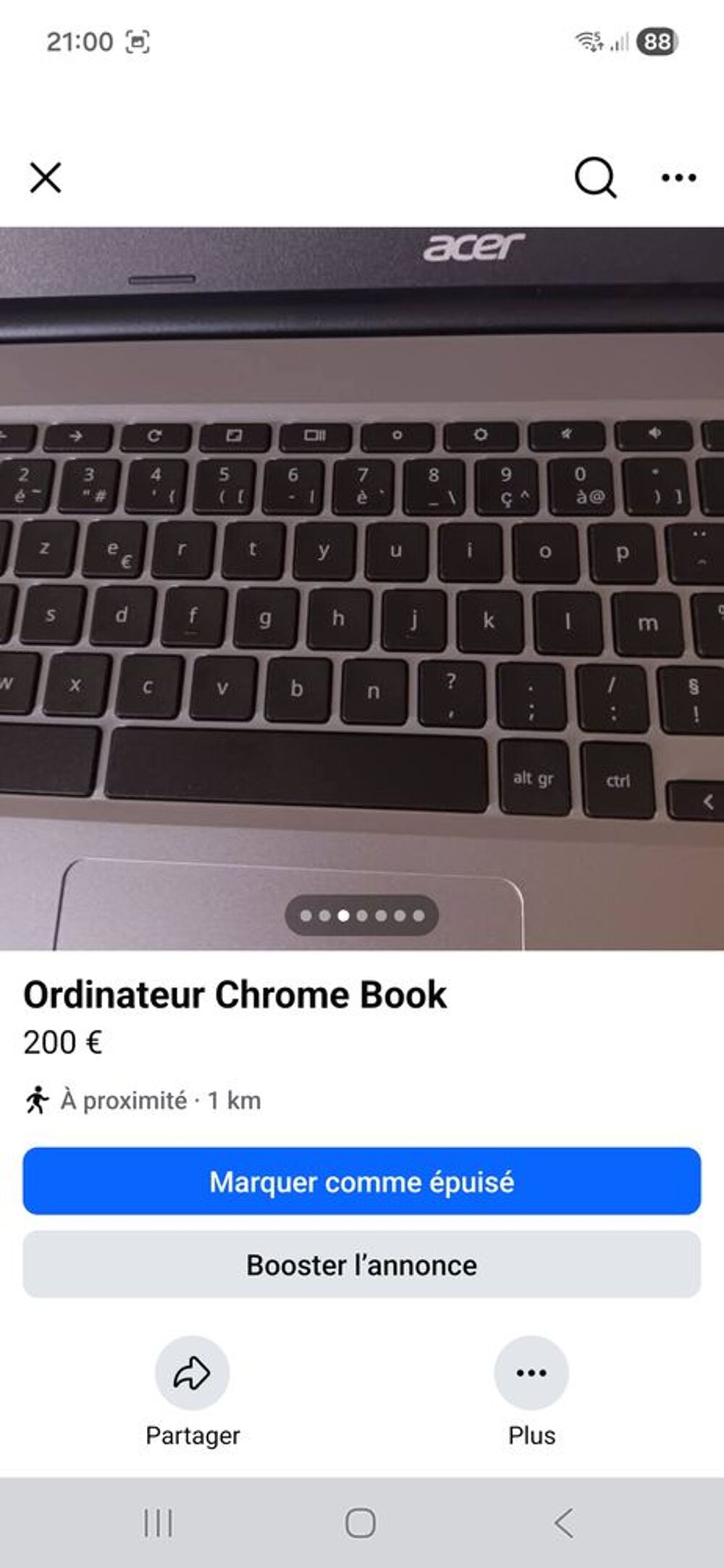 Ordinateur portable Matériel informatique