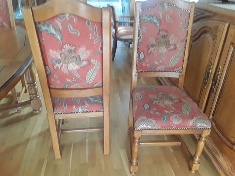 Lot de 6 chaises de salle � manger La Bourgonce (88)