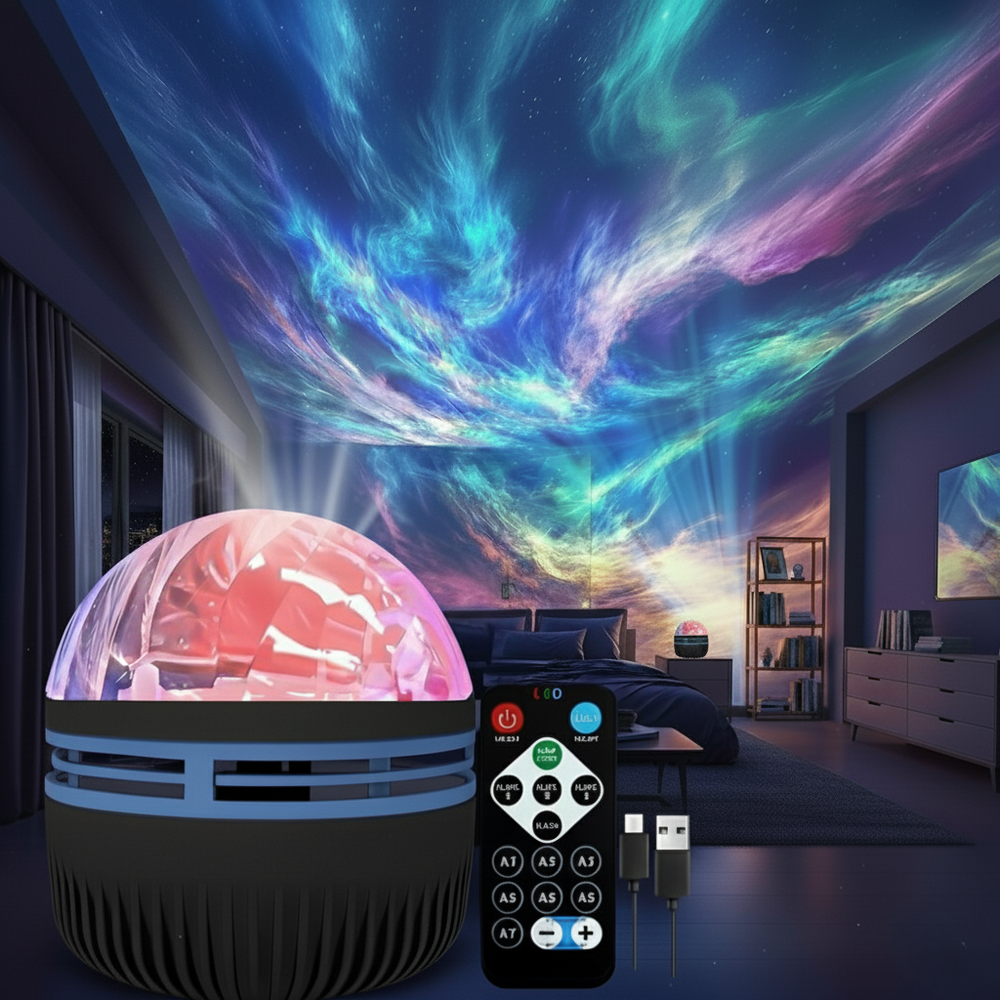 Lampe Projecteur Aurora ? Ciel &Eacute;toil&eacute; &amp; Aurores Bor&eacute;ales Décoration