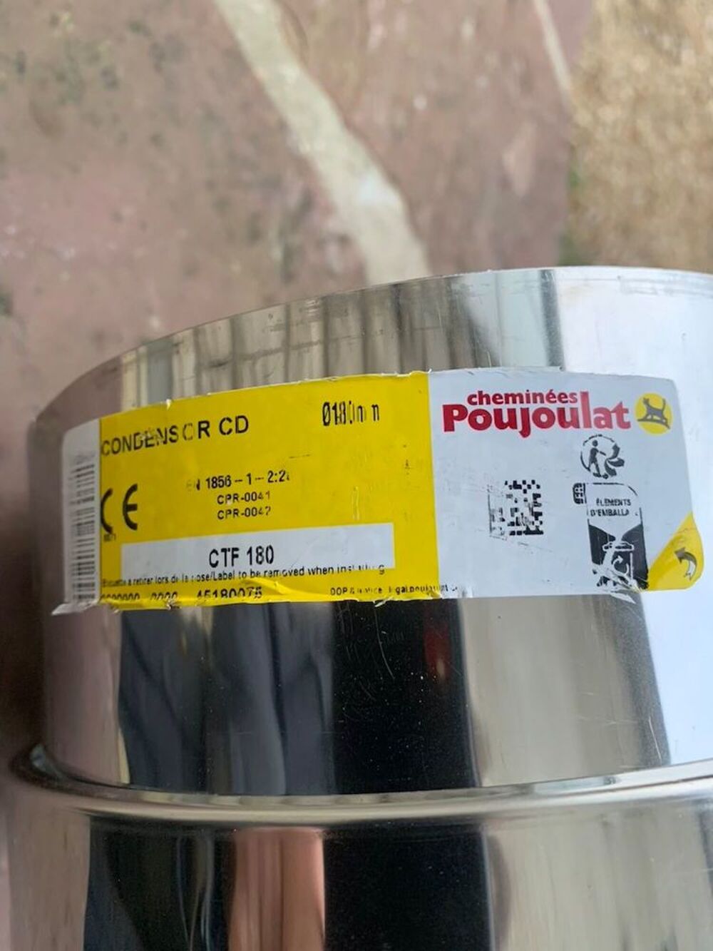 Poujoulat tubage starflex diam&egrave;tre 180 et accessoires neuf Bricolage