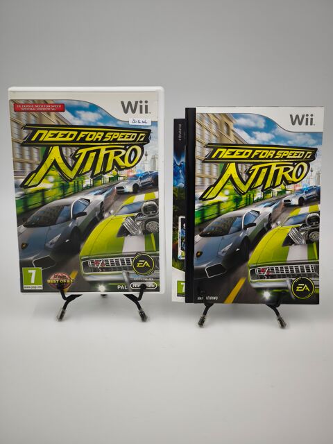 Jeu Nintendo Wii Need for Speed Nitro en boite, complet 3 Vulbens (74)