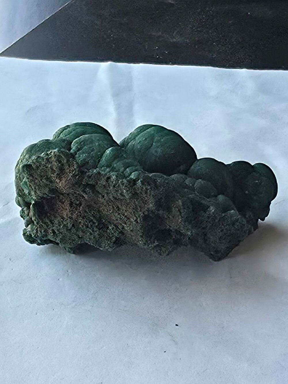 Magnifique Stalactite de Malachite brute du Katanga, RDC-Collection 