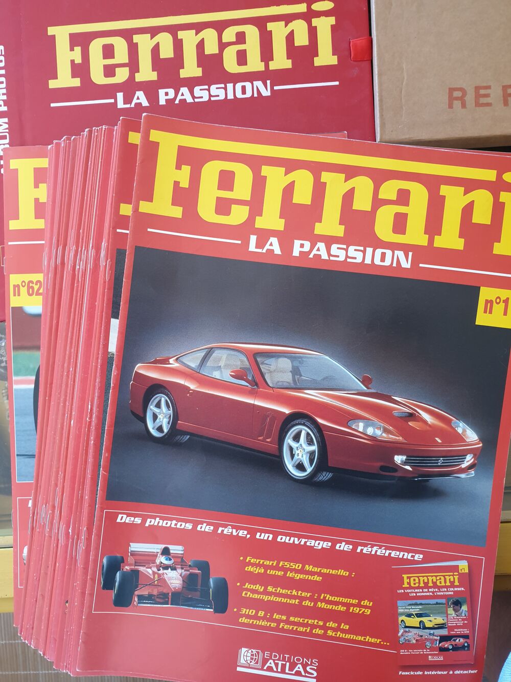 livrets FERRARI collection 