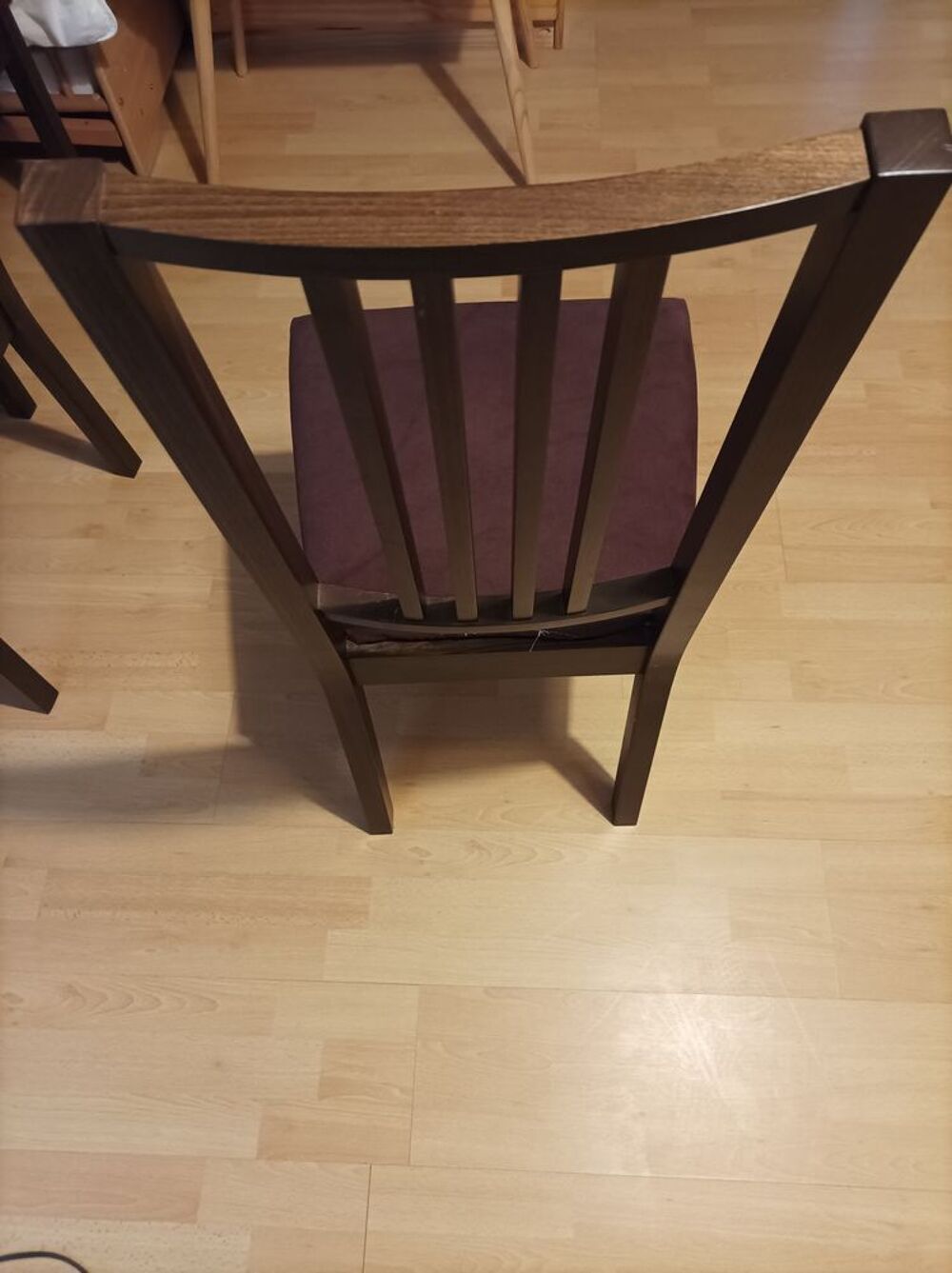 4 chaises de salle &agrave; manger Ekeladen (Ikea) Meubles