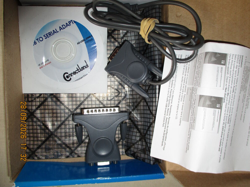 Adaptateur USB vers S&Eacute;RIE Connecland Matériel informatique