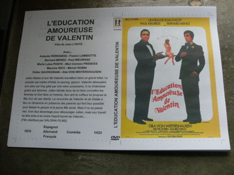 Film :   L 'education amoureuse de Valentin   40 Saint-Médard-en-Jalles (33)