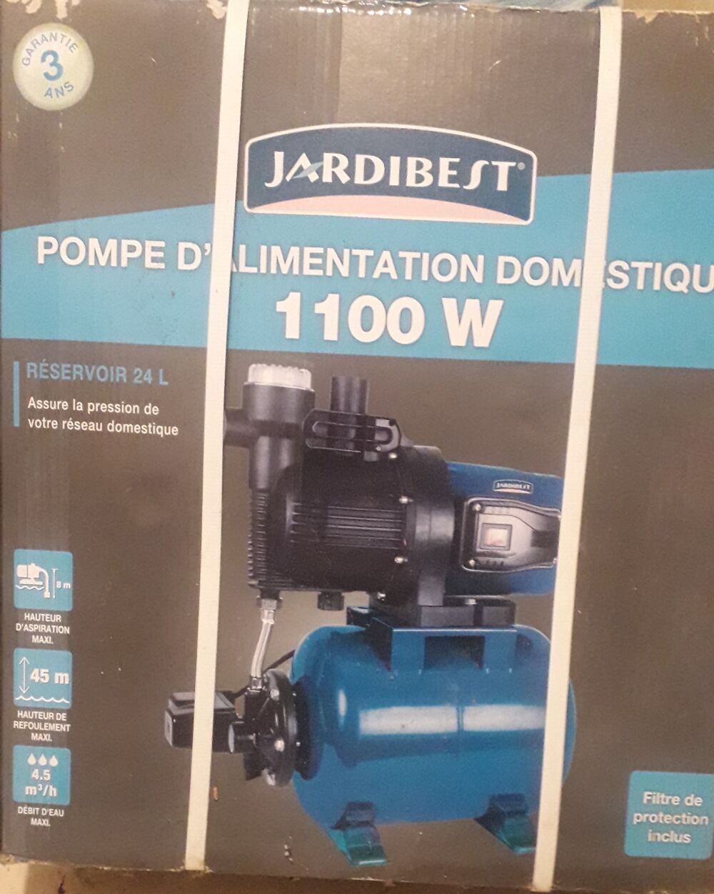 groupe de surpression d'eau auto pour r&eacute;seau domestique Bricolage
