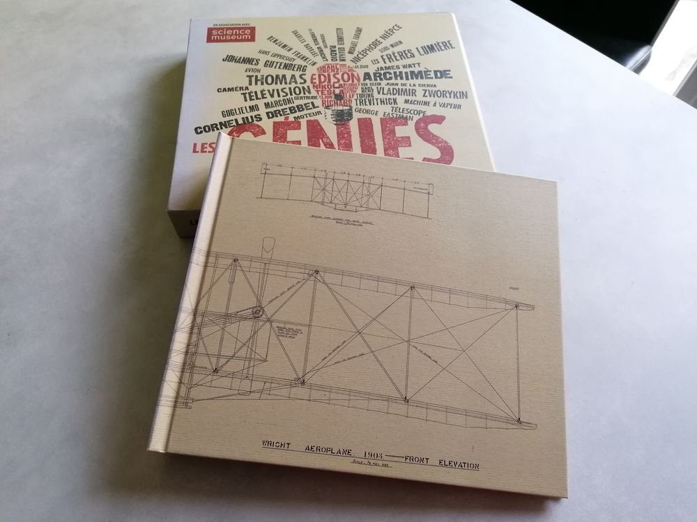 Coffret Les g&eacute;nies et leurs grandes inventions Livres et BD