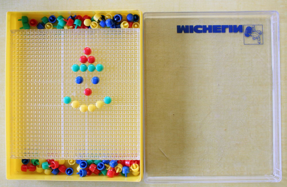 Jeu de plage emboitement mosa&iuml;que MICHELIN vintage 70 Jeux / jouets