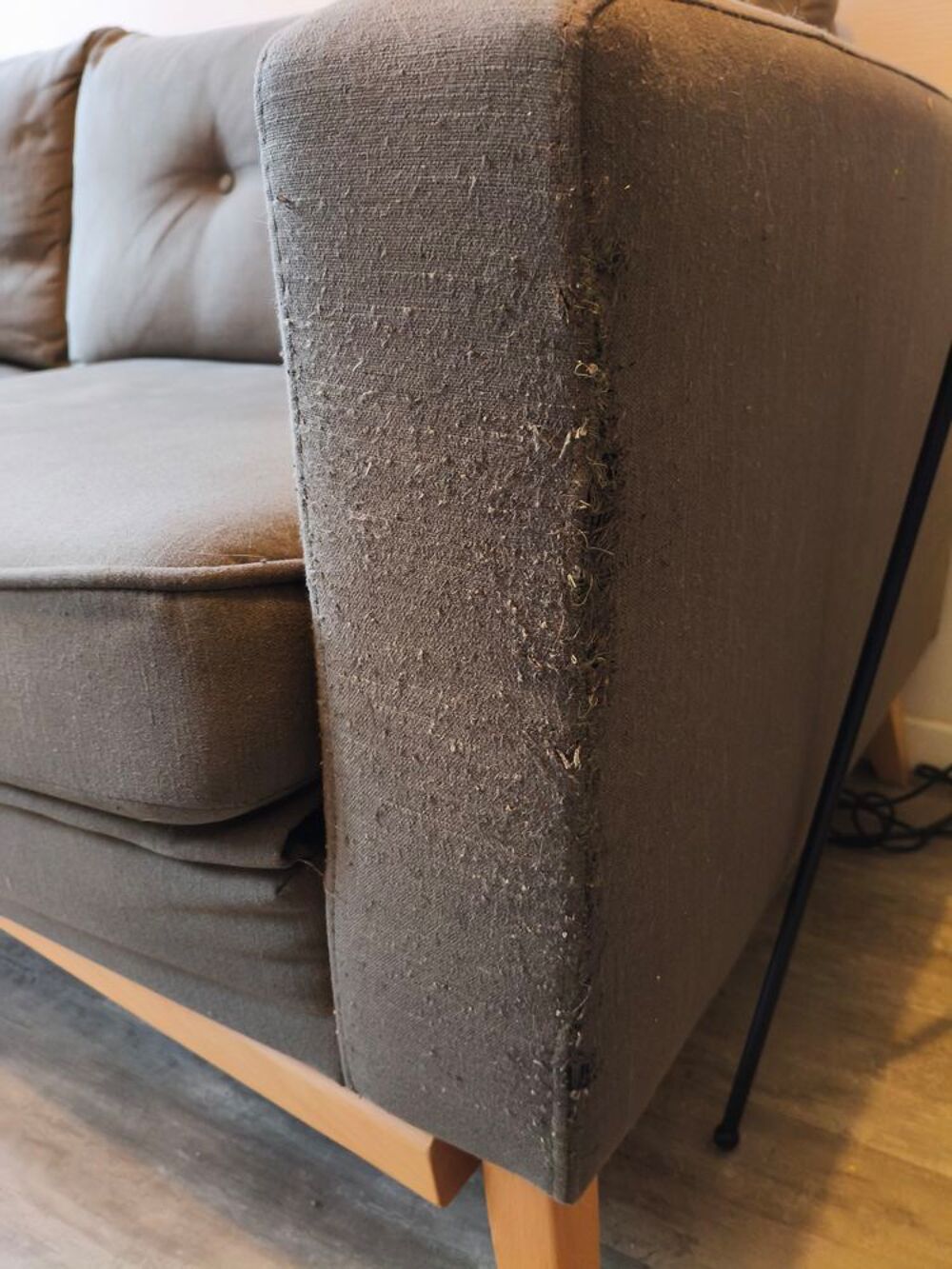 Canap&eacute;-lit 3 places Maison du Monde vert Meubles