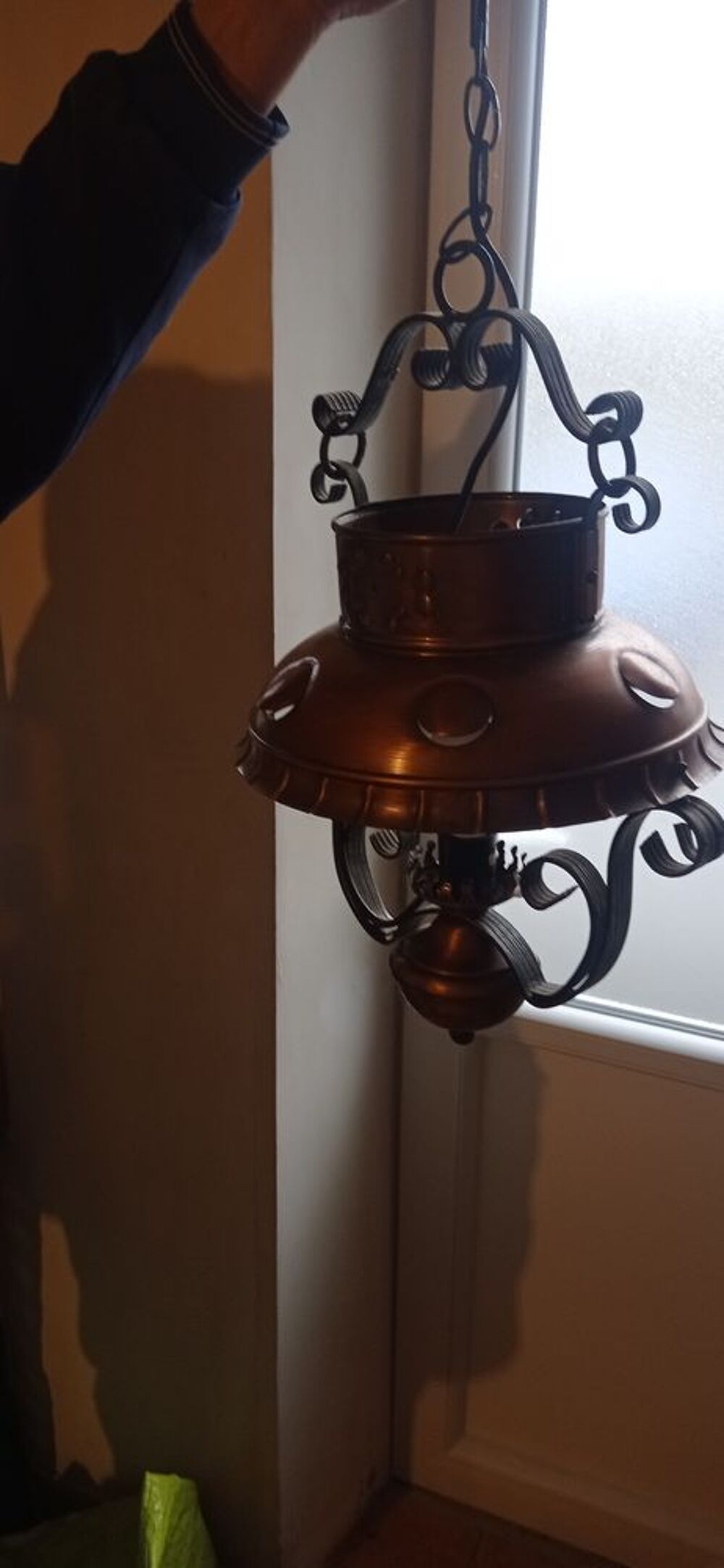 Lustre en cuivre Décoration