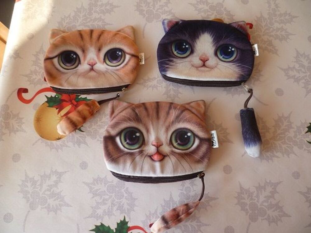 Porte monnaie chat japon anime lolita cosplay mode Maroquinerie