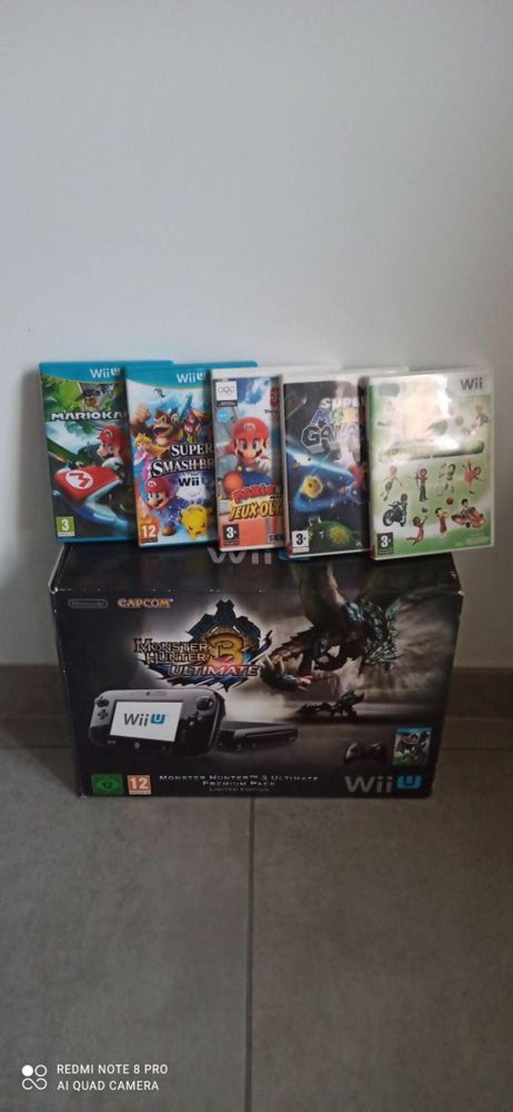 Wii U 6 jeux Consoles et jeux vidéos