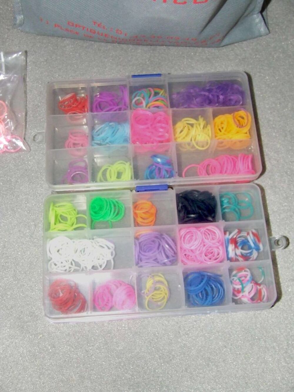 Jouet, Kit bracelet &eacute;lastique Raimbow loom, TBE Jeux / jouets