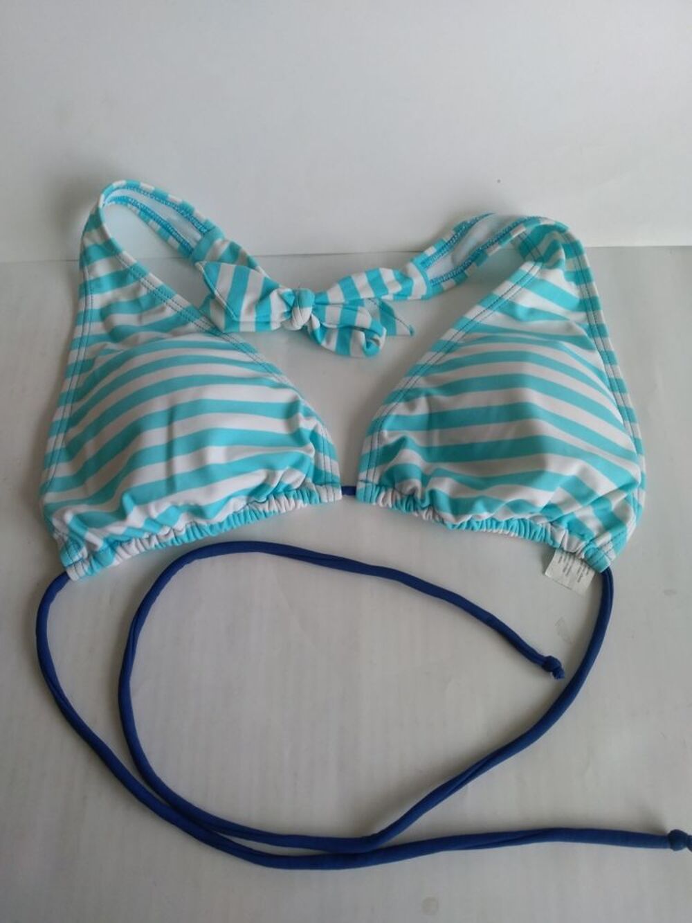 Maillot 2 pi&egrave;ces Ray&eacute; turquoise Vêtements