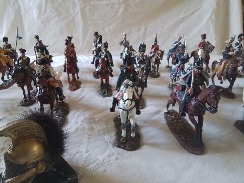 34 Cavaliers plomb troupe napolonienne 350 Trucy-l'Orgueilleux (58)