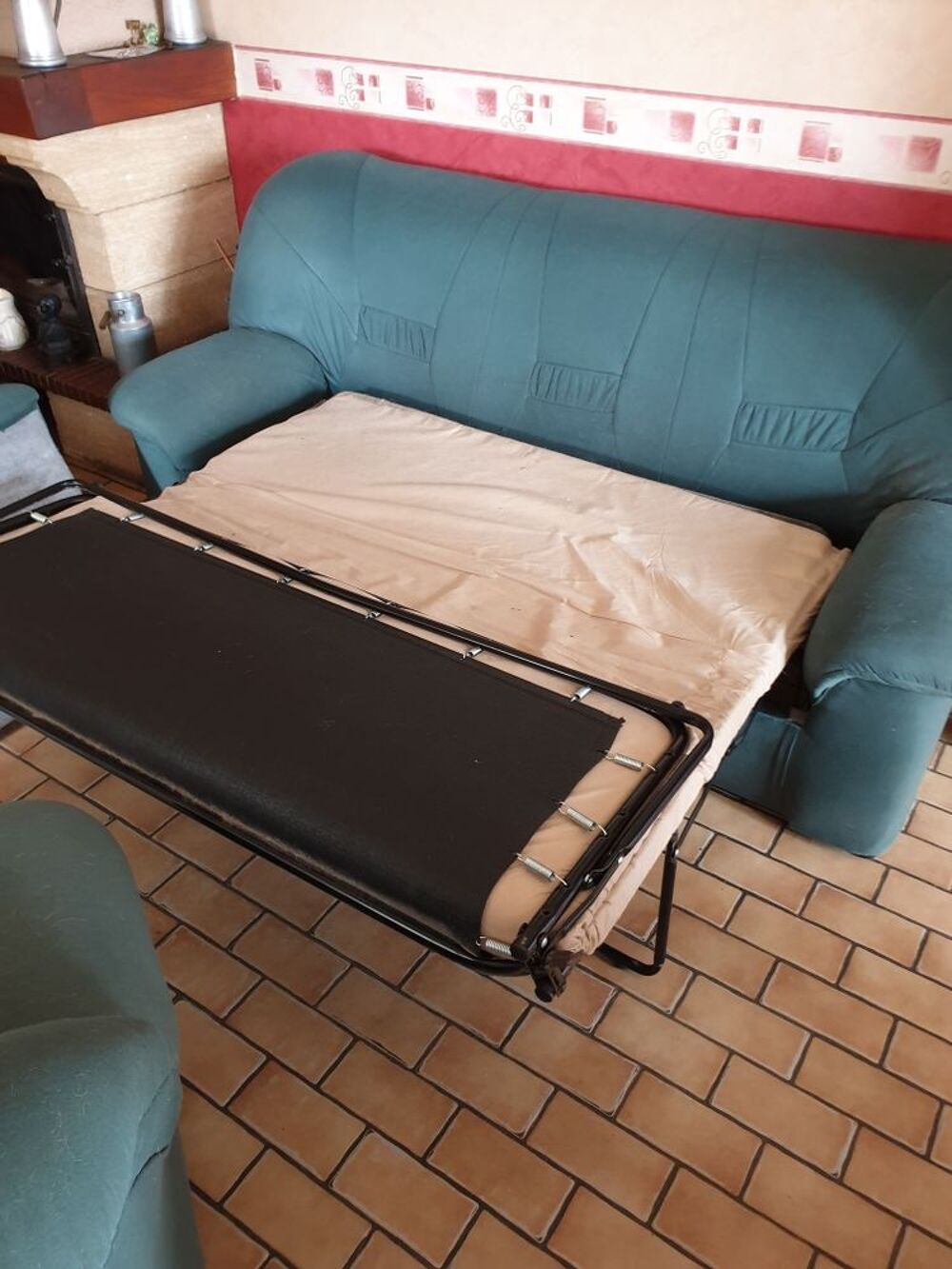 ensemble canap&eacute; et fauteuil Meubles