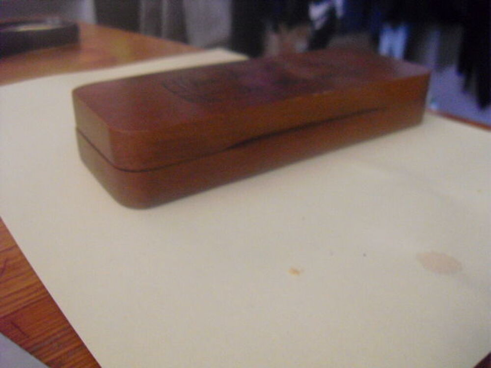 thermom&egrave;tre a vin dans coffret bois de h&egrave;tre Cuisine