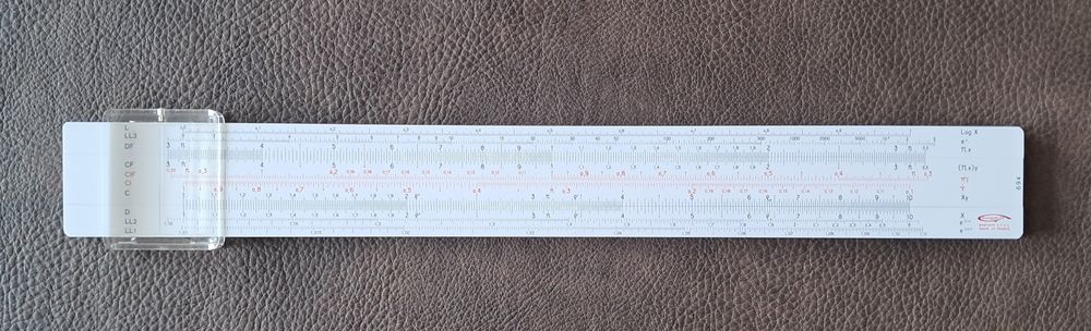 r&egrave;gle de calcul grapholex 694 avec &eacute;tui et notice Bricolage