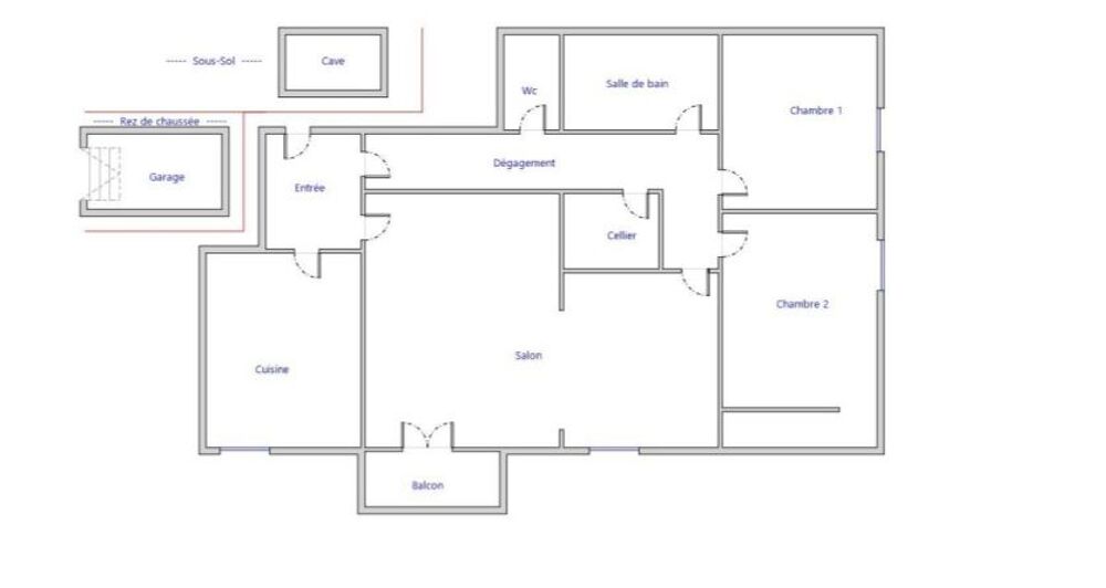 Location Appartement appartement 80m2 Romans sur Is�re Romans-sur-is�re
