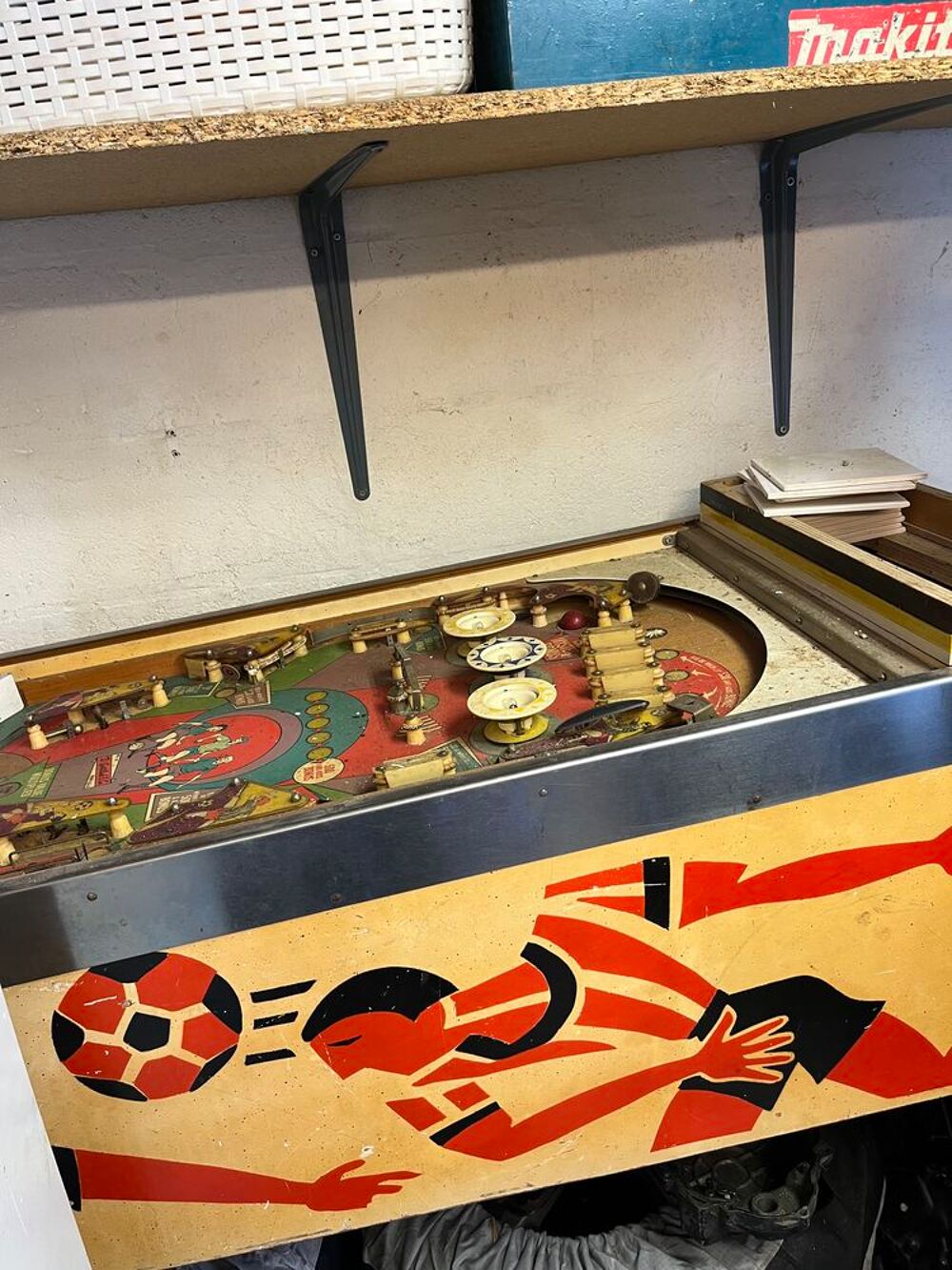 Flipper super soccer 1970 gottlieb 1970 Jeux / jouets