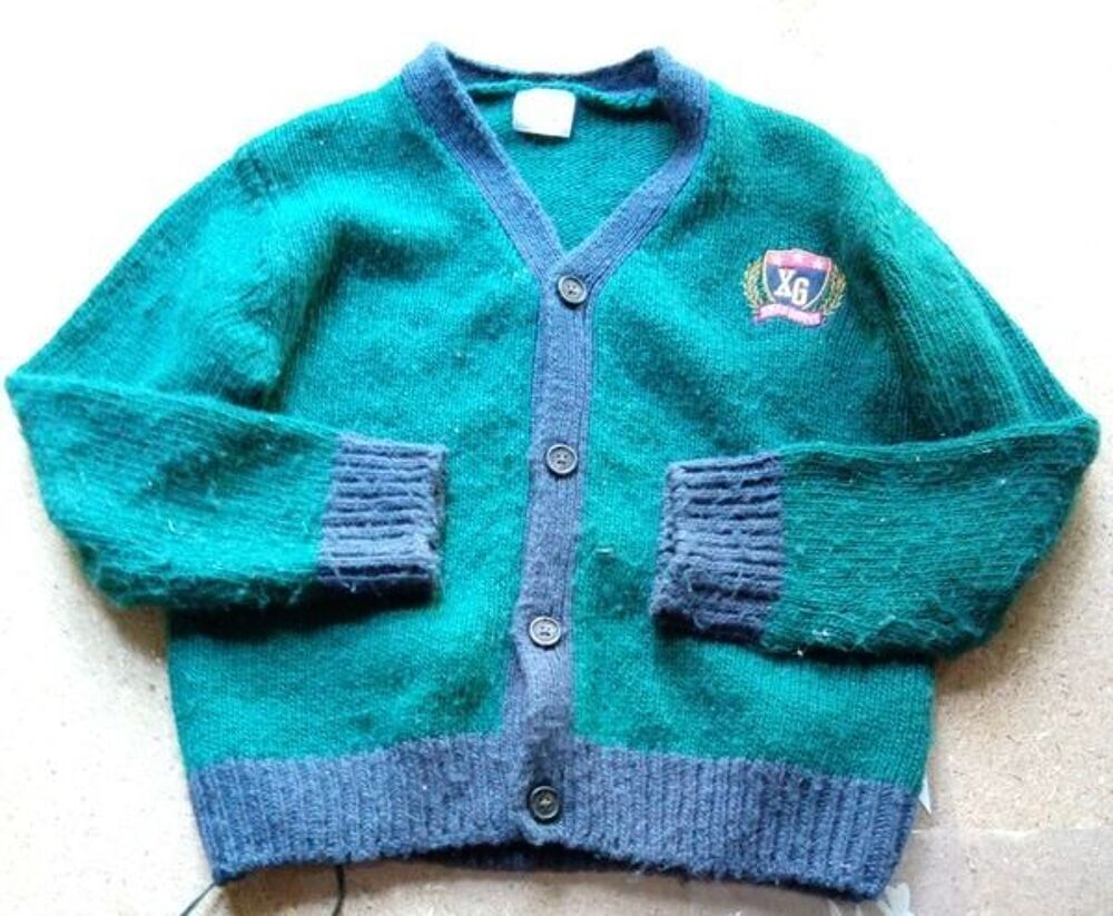gilet Tape &agrave; l'oeil 5 ans 31% laine Vêtements enfants